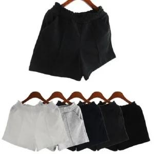 [아우트]시원한반바지 핀턱 반바지 3부