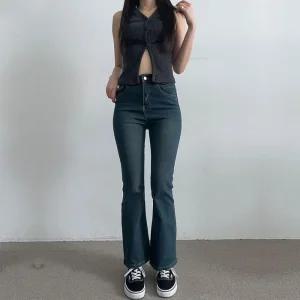 [아우트]골반청바지 스트레이트핏 스키니