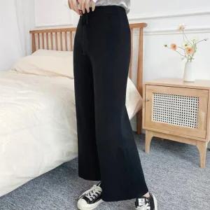 [아우트]바지 통바지 밴딩팬츠 골지 데일리 팬츠