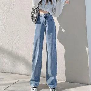 [아우트]연청 데님 팬츠 일자 데님팬츠 청바지