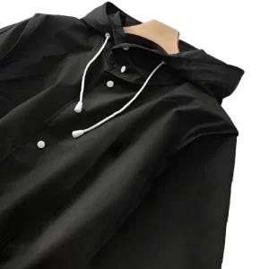 [아우트]예쁜우의 프리미엄 레인코트 우비 코트형