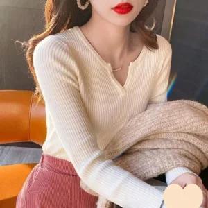 [아우트]패션 브이넥디자인 맨투맨티셔츠 타이트