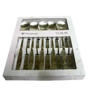 [골드스마일]화인센스 수저 세트 숟가락 젓가락 커트러리 5개