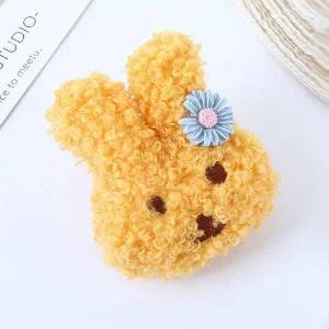 [콩심팥심]악세서리 인형 옷핀브로치 캐릭터 고정 귀여운 토끼 얼굴