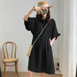 [아우트]카라 카라원피스 원피스 바스트 지퍼 롱