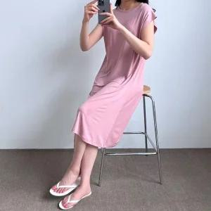 [아우트]슈가링 쿨원피스 반소매 원피스