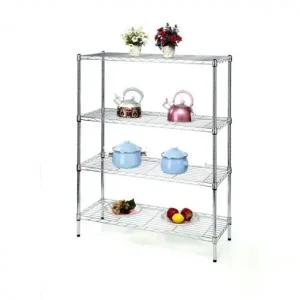 메탈선반 900 4단 다용도 베란다 수납앵글 철제 철재 수납 앵글 조립식 메탈랙 베란다 정리 진열대