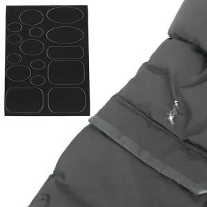 [아우트]패딩 수선 구멍보수 찢어진의류 스티커