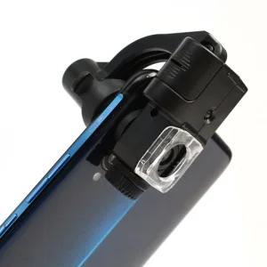 90배율 LED 스마트폰 현미경관찰 관찰용 90 90LED 현미경