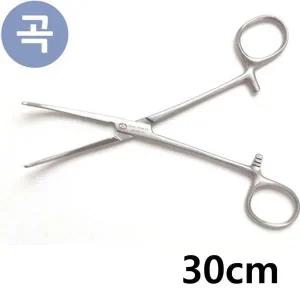 [알티피아]켈리포셉 30cm Curved 곡선형 의료용 병원 진료 겸자