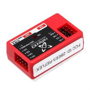 자이로ABZZ-FMS Reflex V3 비행 컨트롤러 자이로 안정기 RC 항공기 FMS Warbird 고정 자이로 기능 드론 헬