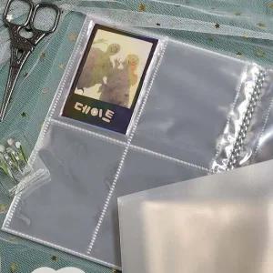 세로 3인치 앨범 투명 폴라로이드 사진첩 미니 포카 미니