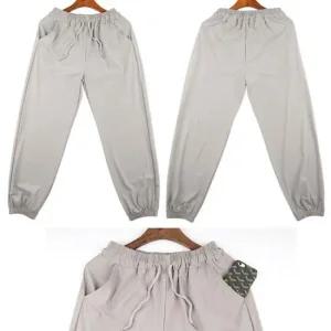 남녀공용 왕스판 조거밴딩팬츠 여름밴딩팬츠 4컬러