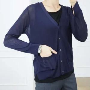 빅사이즈 여성 미니 볼레로 간절기 여름 가디건
