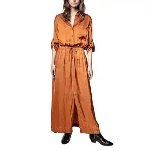 쟈딕앤볼테르 RADIAL SATIN 원피스 WJCP0434F