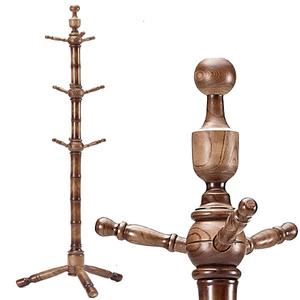 대나무 : 스탠드 원목 옷걸이 행거 엔틱 나무 가구 인테리어