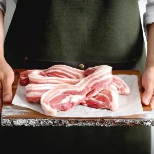 돼지고기 삼겹살 벌집 항정살 목살 갈매기살 통삼겹살 대패 캠핑요리