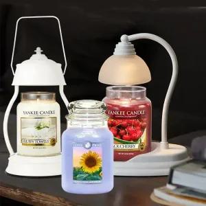 양키캔들 라지자 터치 타이머 캔들워머세트 인기향 향초
