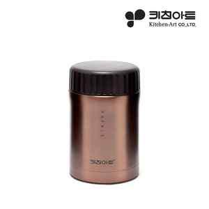키친아트 골드메탈 보온죽통 430ml /보온도시락