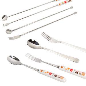 롱스푼 티포크 모음/과일 커피스푼 티스푼 롱포크