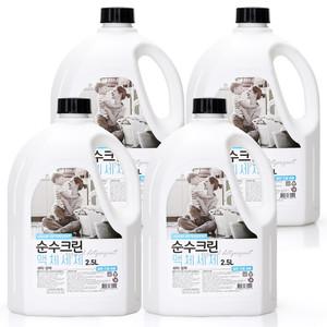 [KG커머스] 순수크린 액체세제 2.5L X 4개 /세탁세제