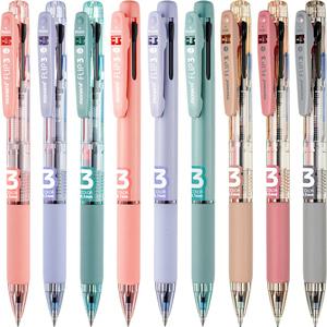 모나미 FLIP3 볼펜 낱개 0.5mm 0.7mm 3색 볼펜 저점도 잉크 플립3