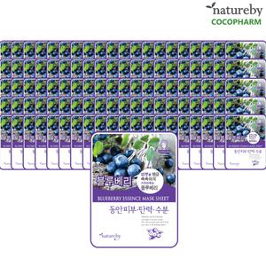 네이처바이 블루베리 에센스 마스크팩 100매