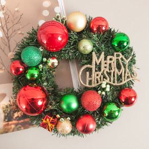 완제품 고급 크리스마스트리 리스 가랜드 장식 소품