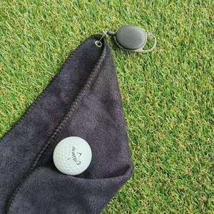 골프 볼타올 볼클리너 블랙타올+릴와이어 세트판매 개별포장