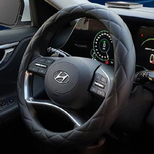 웰라이트 국내생산 완벽한 그립감 논슬립 실리콘 핸들커버 원형/D컷/370mm 380mm 공용 블랙 2종 호환용