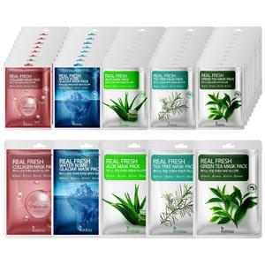 록키스 리얼 프레쉬 마스크팩 5종, 1세트 50개입