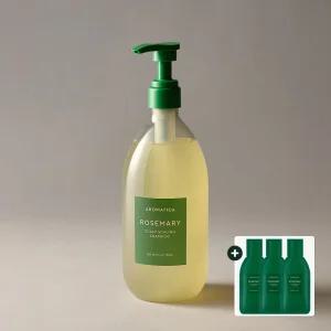 [공식] 아로마티카 로즈마리 스칼프 스케일링 샴푸 750ml (펌프형)+견본3매(랜덤)