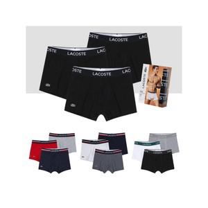 [하프클럽/라코스테]라코스테 언더웨어 박서 드로즈팬티 3팩 5종 택1