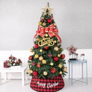 크리스마스 트리 나무 장식 풀세트 고급 그레이스펄 PVC 180cm  양면) 성탄절 대형 소품 용품 데코 꾸미기