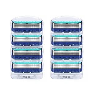 (무료배송) 토비메모리 질레트 면도날 호환전용 프로글라이드 2팩 (8입)