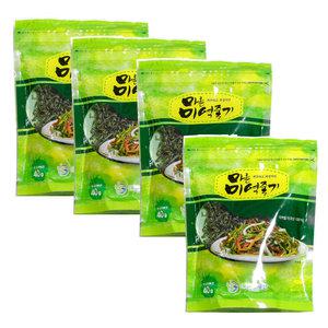 완도산 마른미역줄기 40gx4팩 마른미역 밑반찬