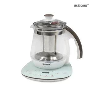 아크바 티메이커 보온 전기포트 브라운 1.8L