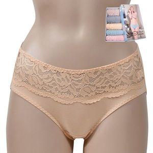 [NS홈쇼핑]허리밴딩 플라워 레이스 패턴 여성 삼각팬티 5매입 0187se[33235232]