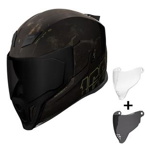 아이콘 MIPS DEMO 에어플라이트 풀페이스 오토바이헬멧