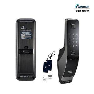 [게이트맨]전국설치 게이트맨 G-CLICK scan+ 무타공 지문인식 푸시풀도어락 후...