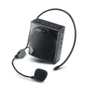 SY534 Coms 18W 고출력 블루투스 5.3 마이크 앰프 / 무선 스피커 / 고용량 / 유선 헤드마이크 / AUX 메모리