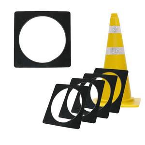 [OFLP6OPS]꼬깔 덮개 안전 도로 주차금지 칼라콘 중심 5개