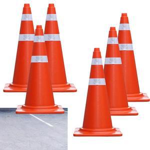 [OFLP6P90]주차금지 안전 칼라콘 꼬깔 도로 공사중 10개