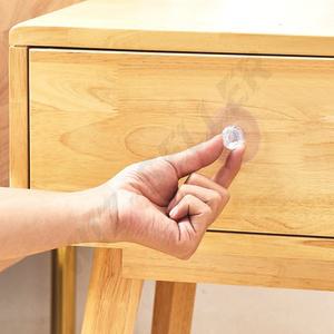 부착식 투명 미니손잡이 붙이는 서랍 가구 찬장손잡이