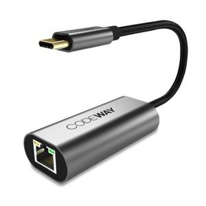 CODEWAY Type C타입 기가 RJ45 유선 랜카드 LA7102 이더넷컨버터 랜포트생성