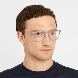 안경테 DIOR0214 R81 명품 무광 실버 가벼운 금속테