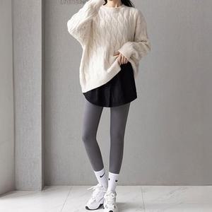 빅사이즈 405 레이어드페이크스커트 DYSR054