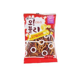 국산 오블리 치즈버거 소고기 100g