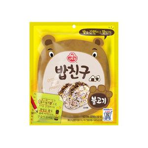 오뚜기 밥친구 불고기 36.3g x 10개주먹가루 후리가케 라가게 김자반 조미 조미료 양념 분말