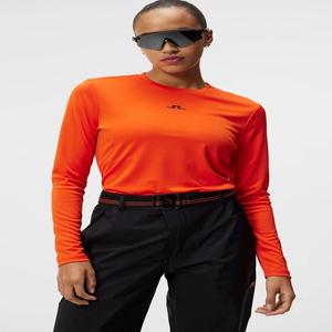 제이린드버그 여성용 긴팔 티셔츠 기능성 골프웨어 스포츠 이너웨어 ADA